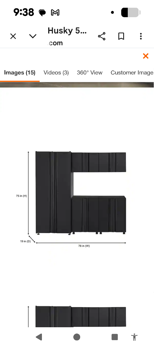 Husky 5-Piece Garage Cabinet Set - photo 3
