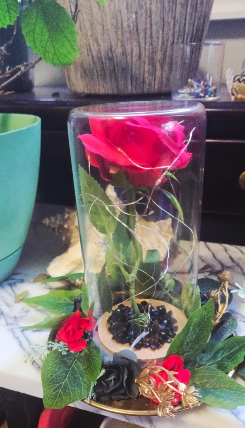 Enchanted Rose with Lights - photo 4
