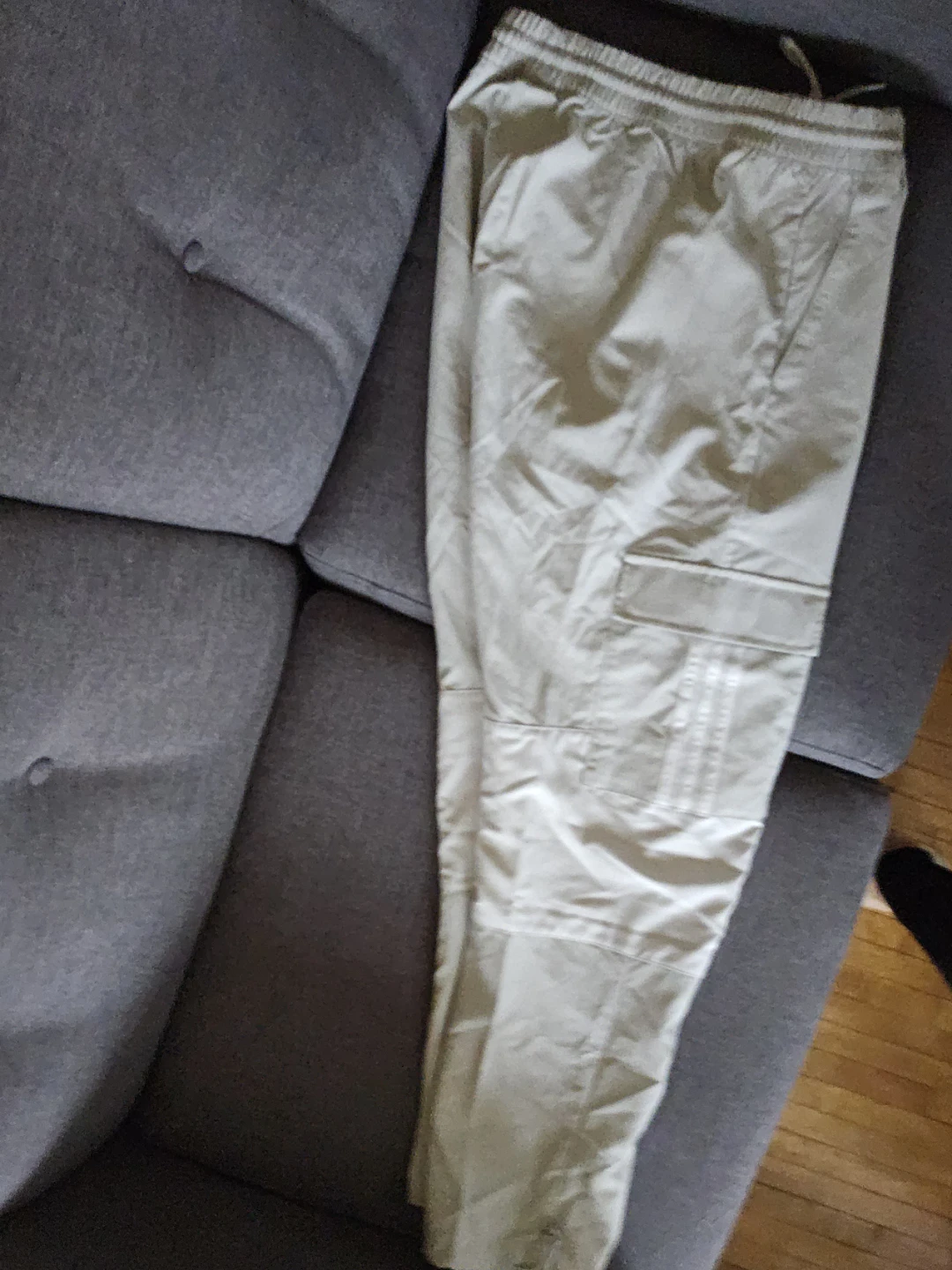 Adidas Tiro 23 Competition Track Pants XLG Light Grey - photo 2