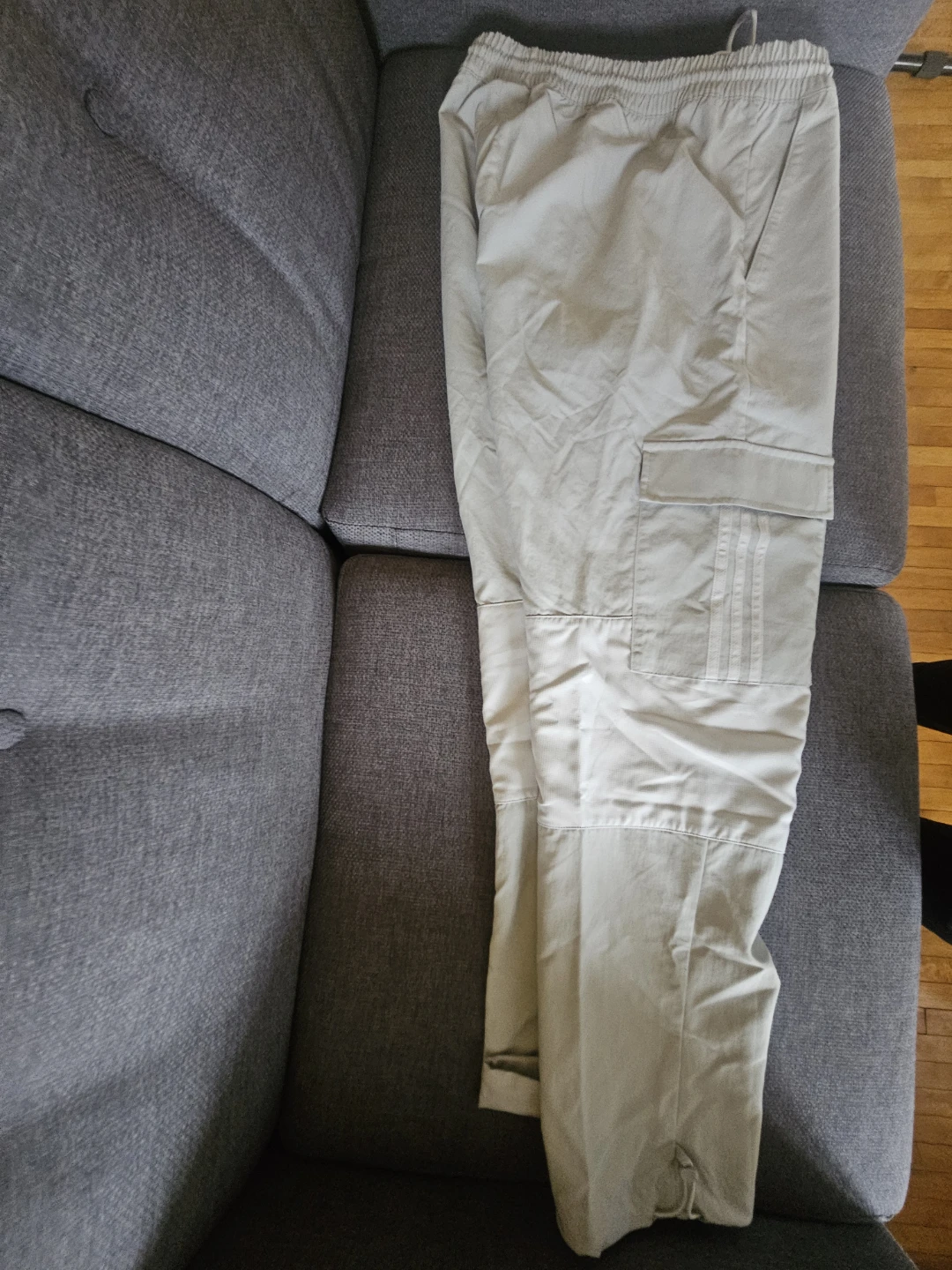 Adidas Tiro 23 Competition Track Pants XLG Light Grey - photo 3