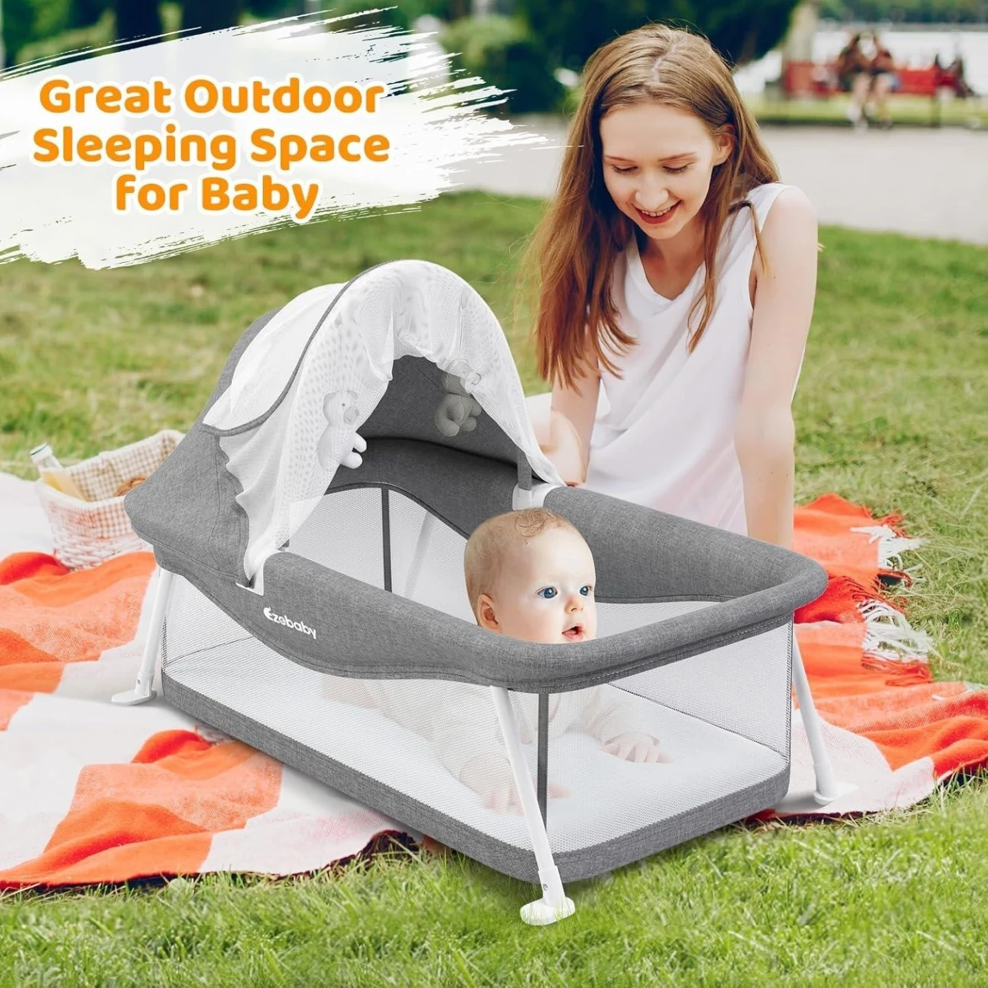Ezbaby Baby Bed BN002 Portable Bassinet - photo 3