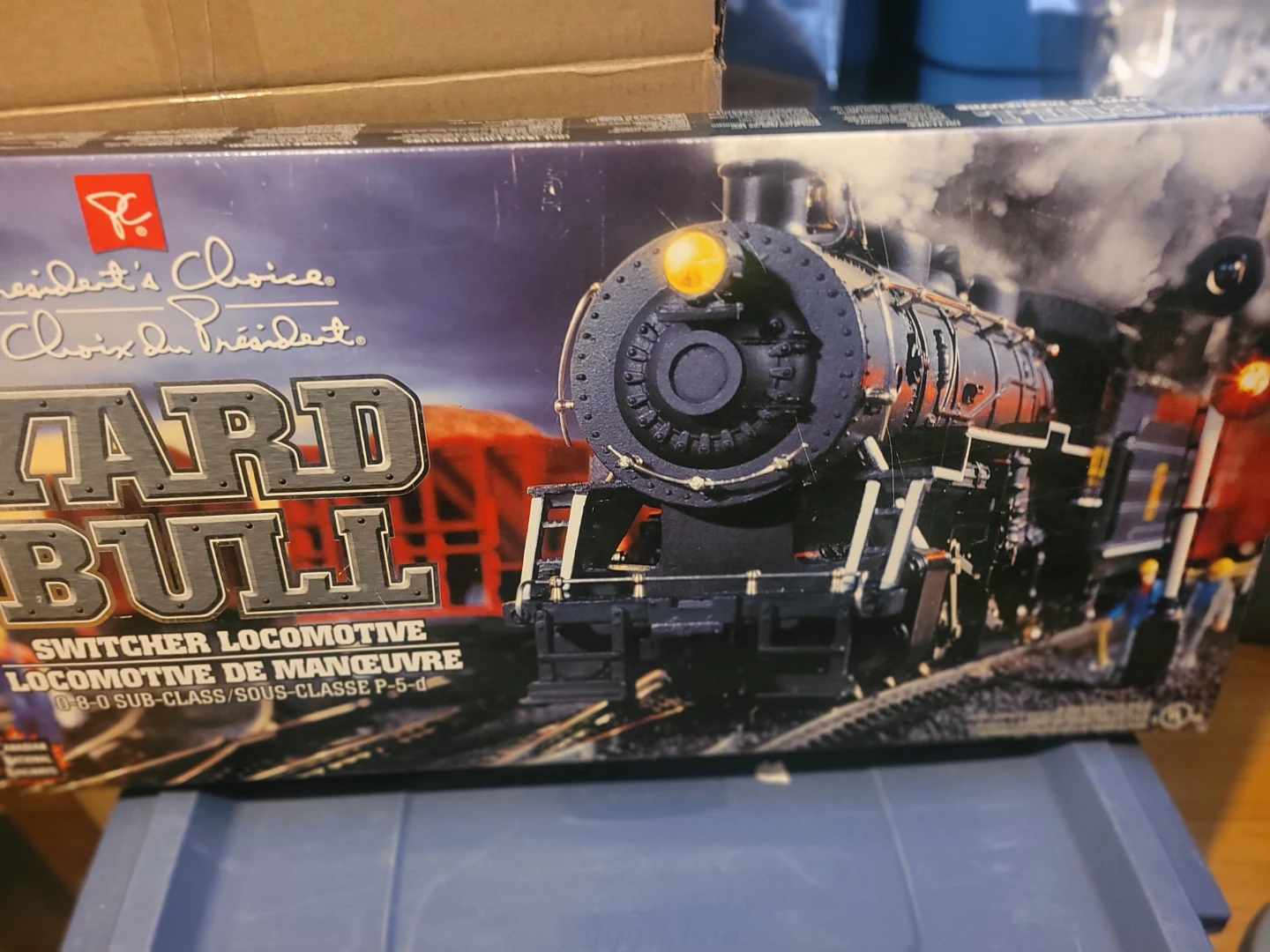 President's Choice Yard Bull Switcher Locomotive Model Train Set