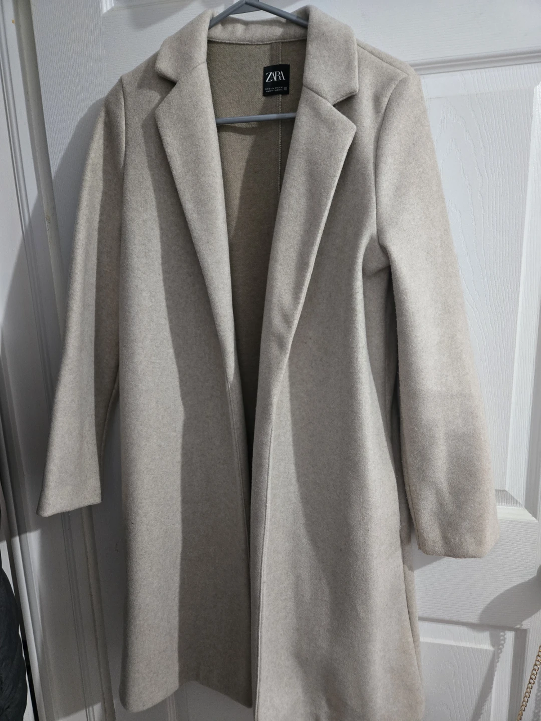 ZARA Women's Beige Blazer - Size S