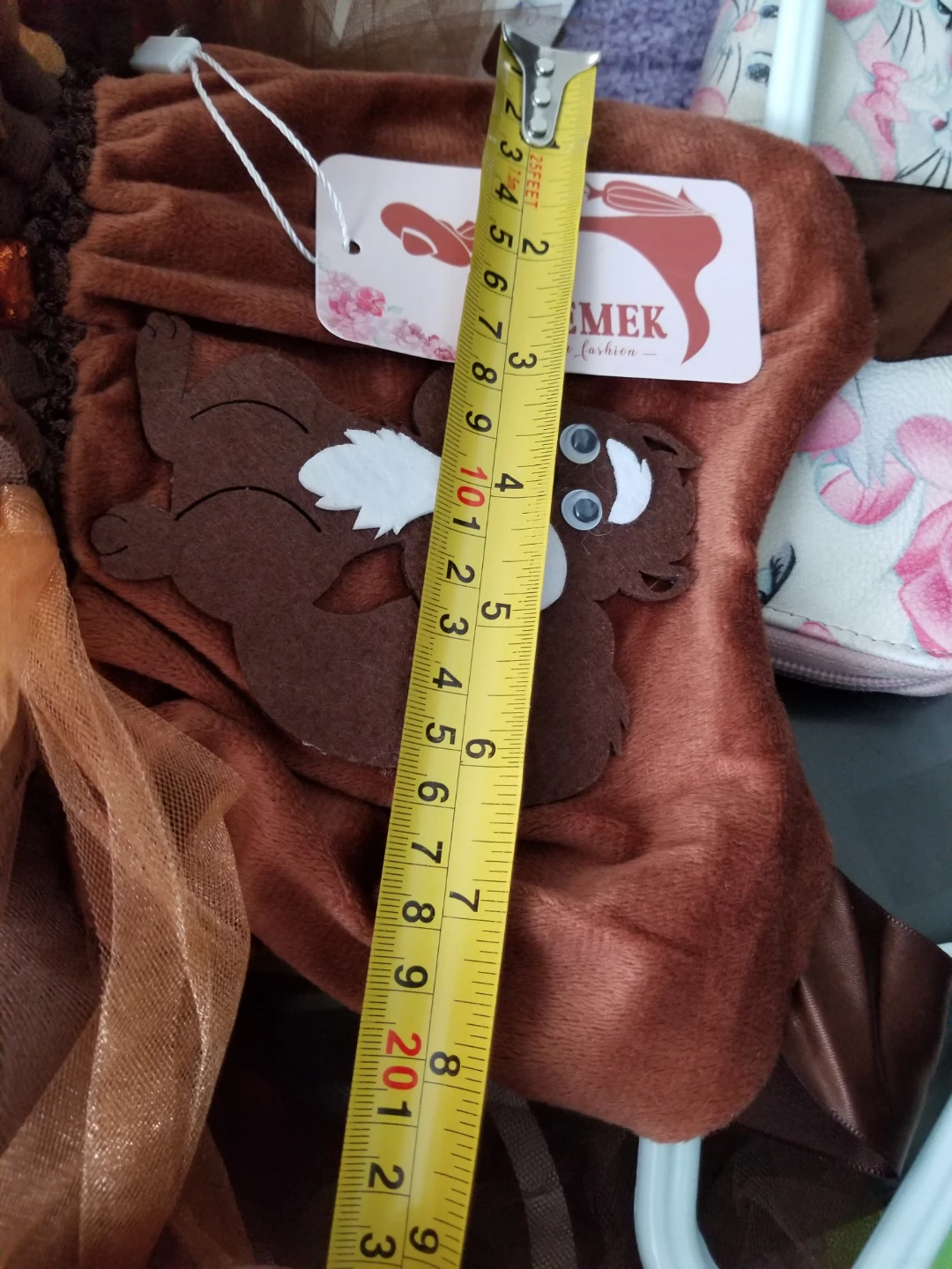 IWEMEK Brown Squirrel Tutu Dress - Girls - photo 5