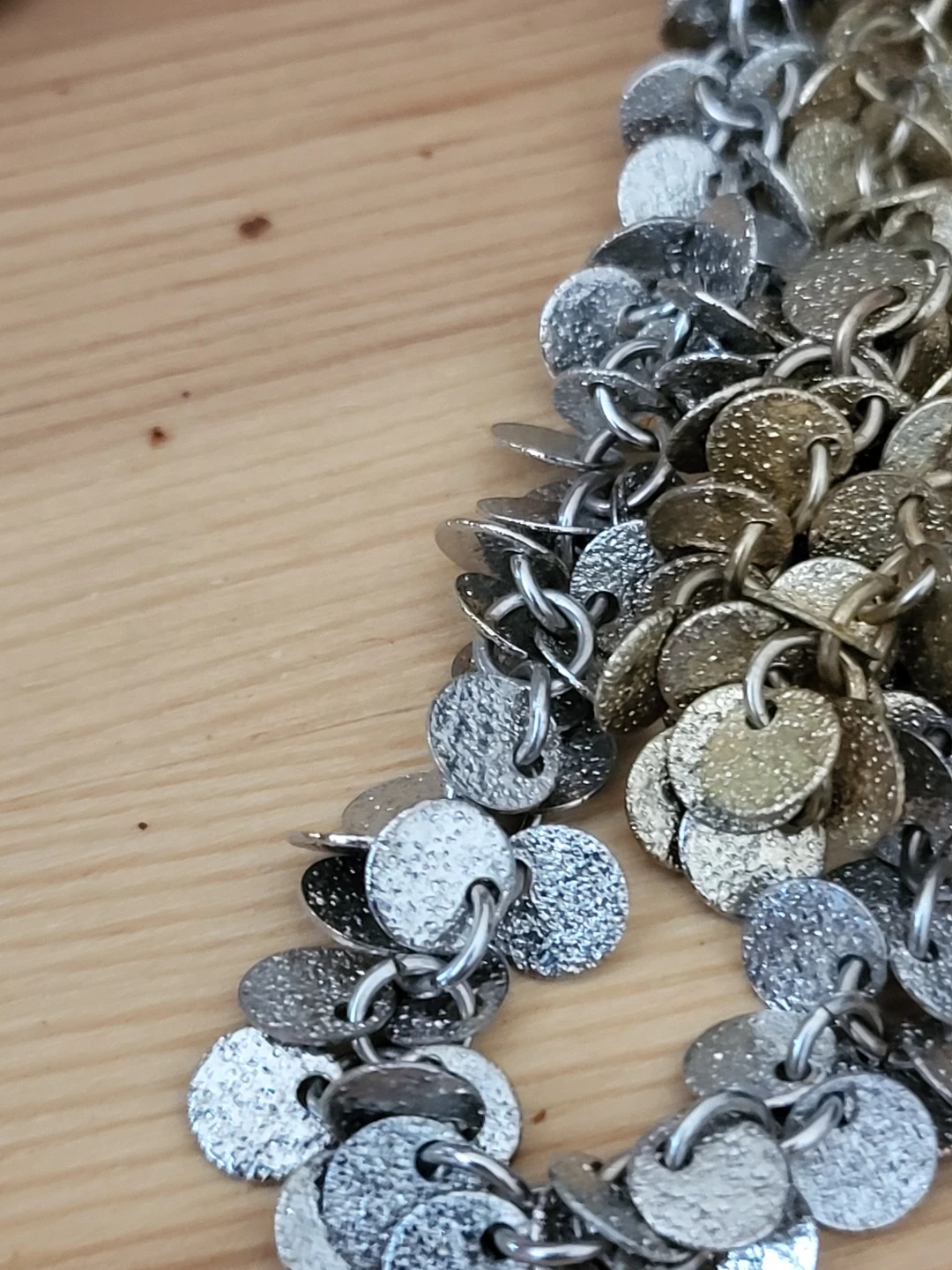 Layered Coin Charm Necklace - photo 3