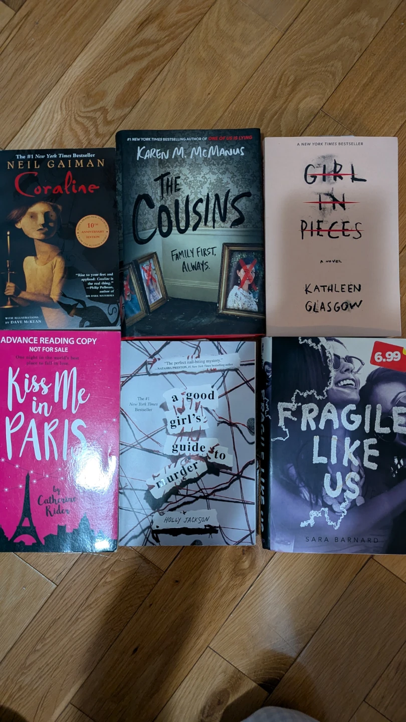 Collection of 6 Young Adult Novels
