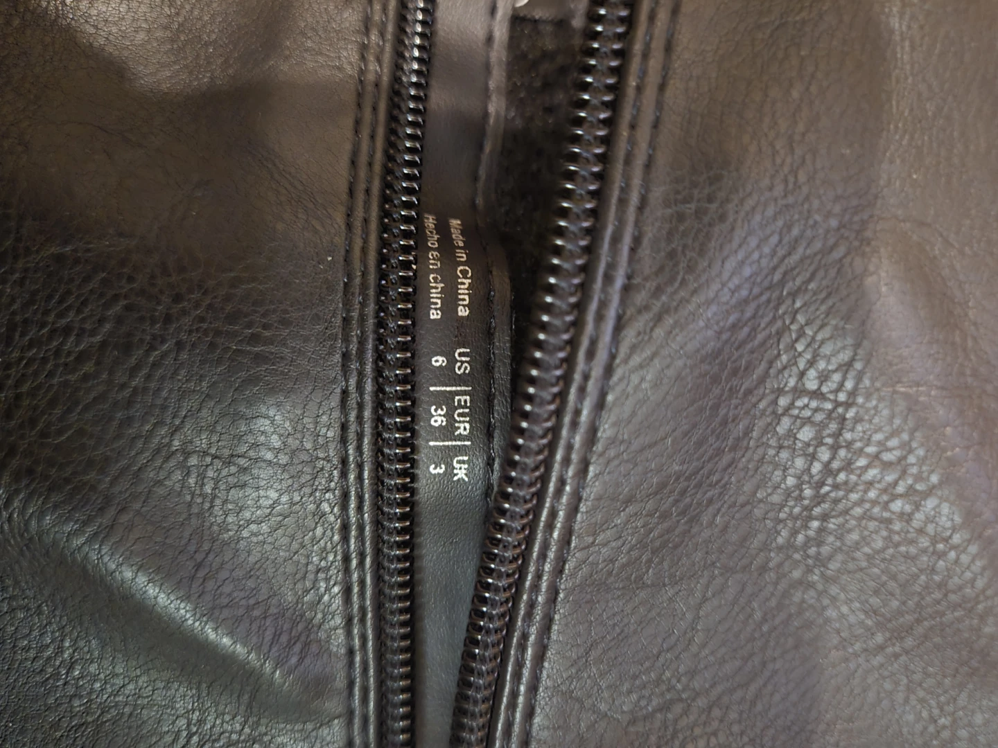 Call It Spring Black Knee-High Boots Size 6 - photo 4