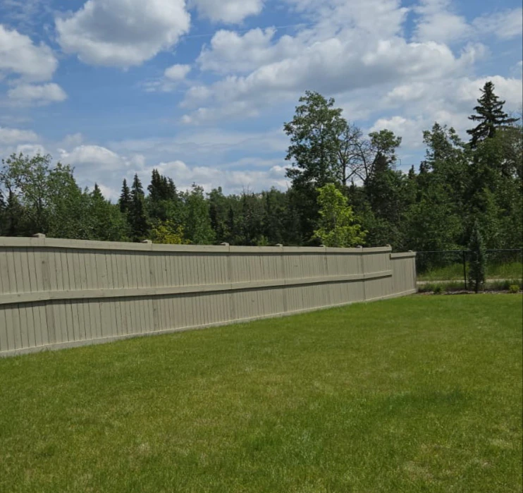 Paint fence and gates
