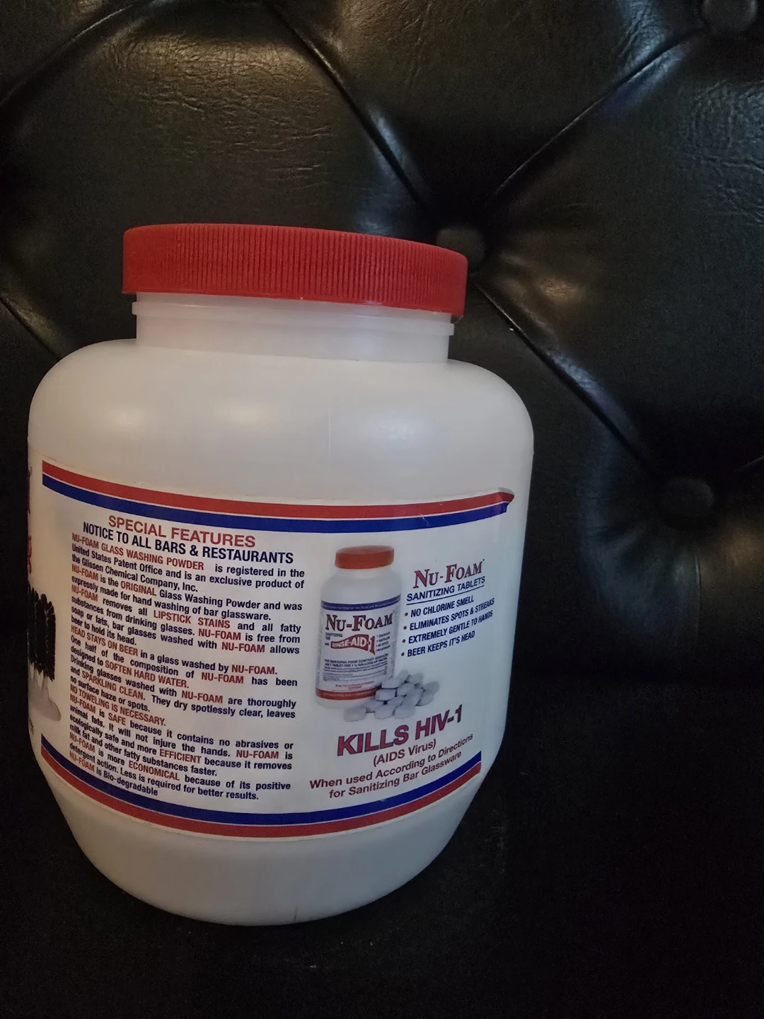 Nu-Foam Glass Washing Powder 4 pounds - photo 3