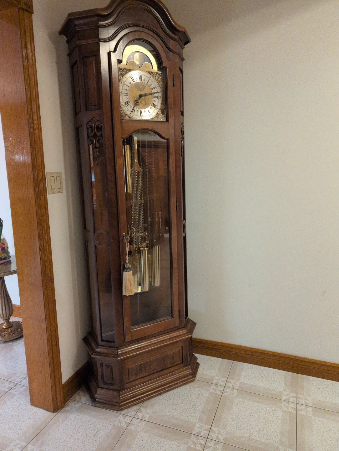 Moving this week!Howard Miller Grandfather Clock