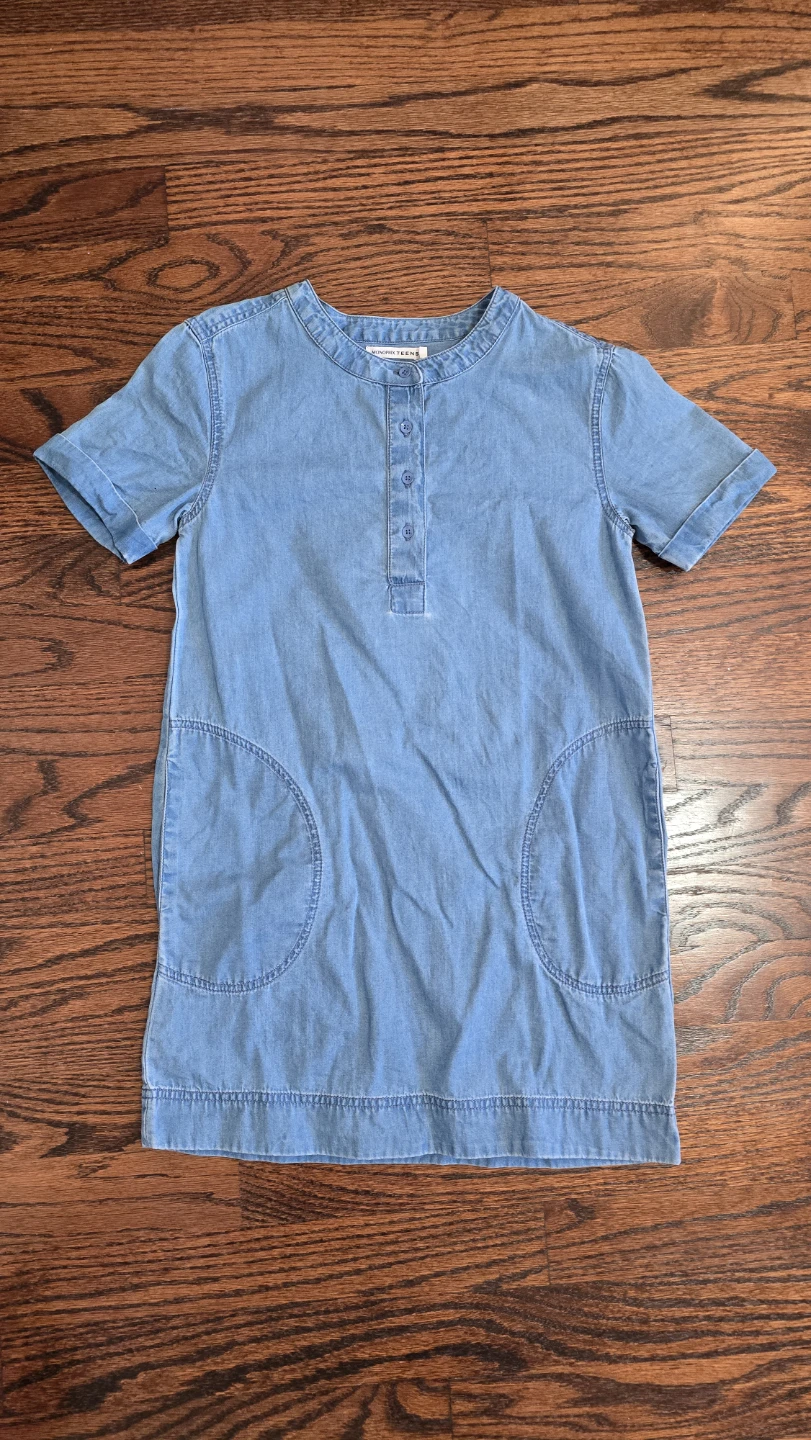 Monoprix Teens Denim Dress - Size 10