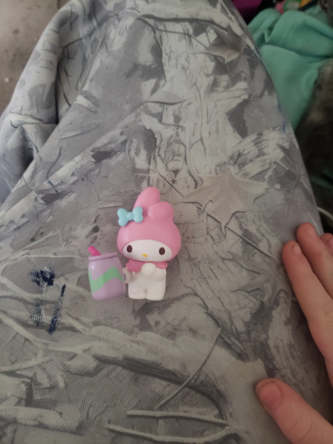 Sanrio My Melody Figure with Drink - photo 2