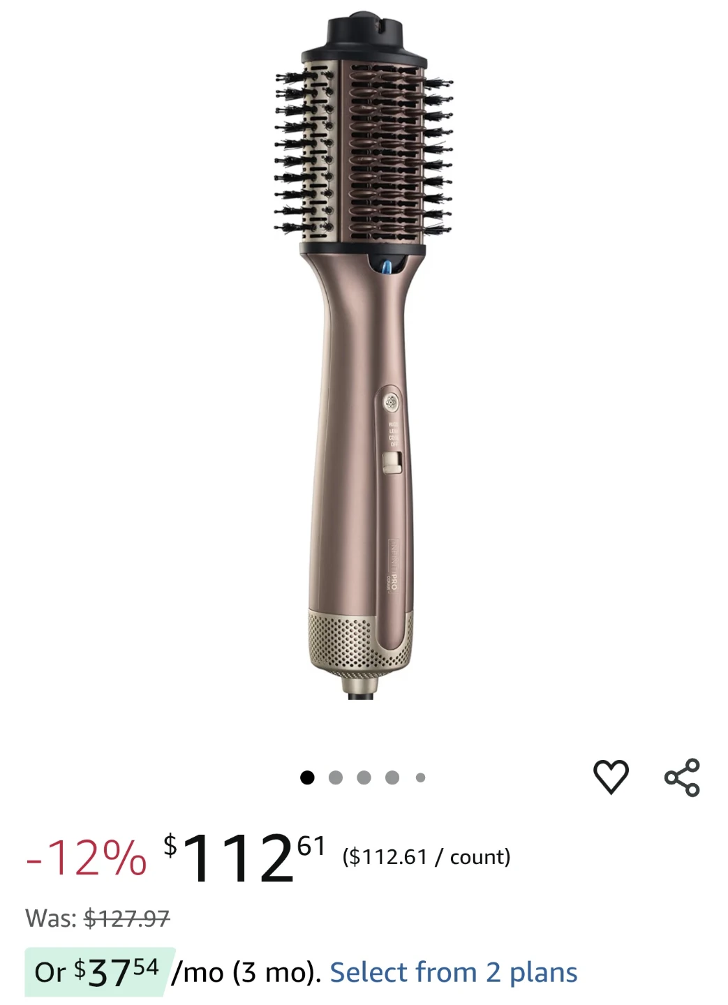 INFINITIPRO by Conair 2-in-1 Wet-to-Dry Hot Air Styler