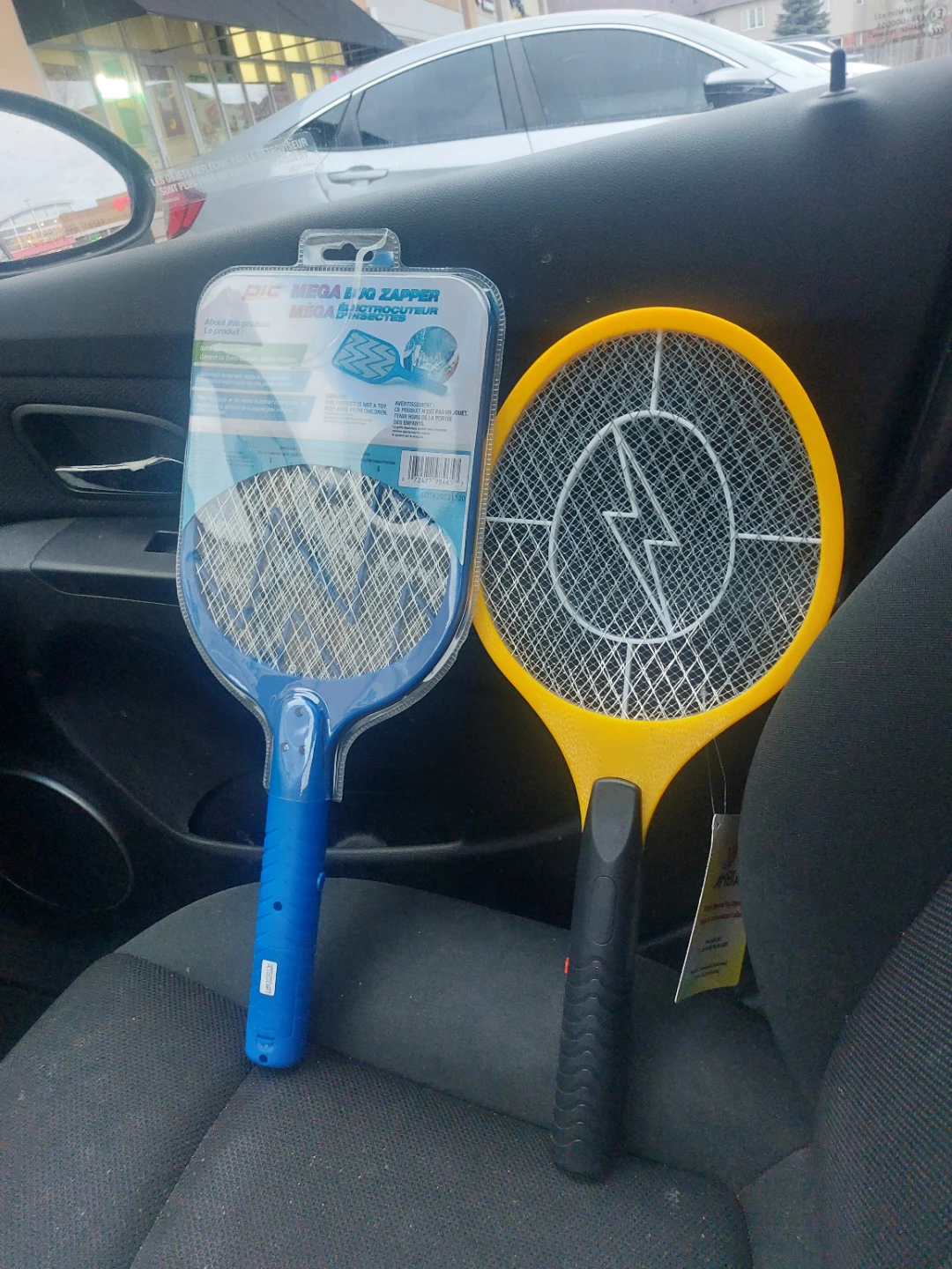 PIC Mega 2-Pack Electric Fly Swatter Zappers
