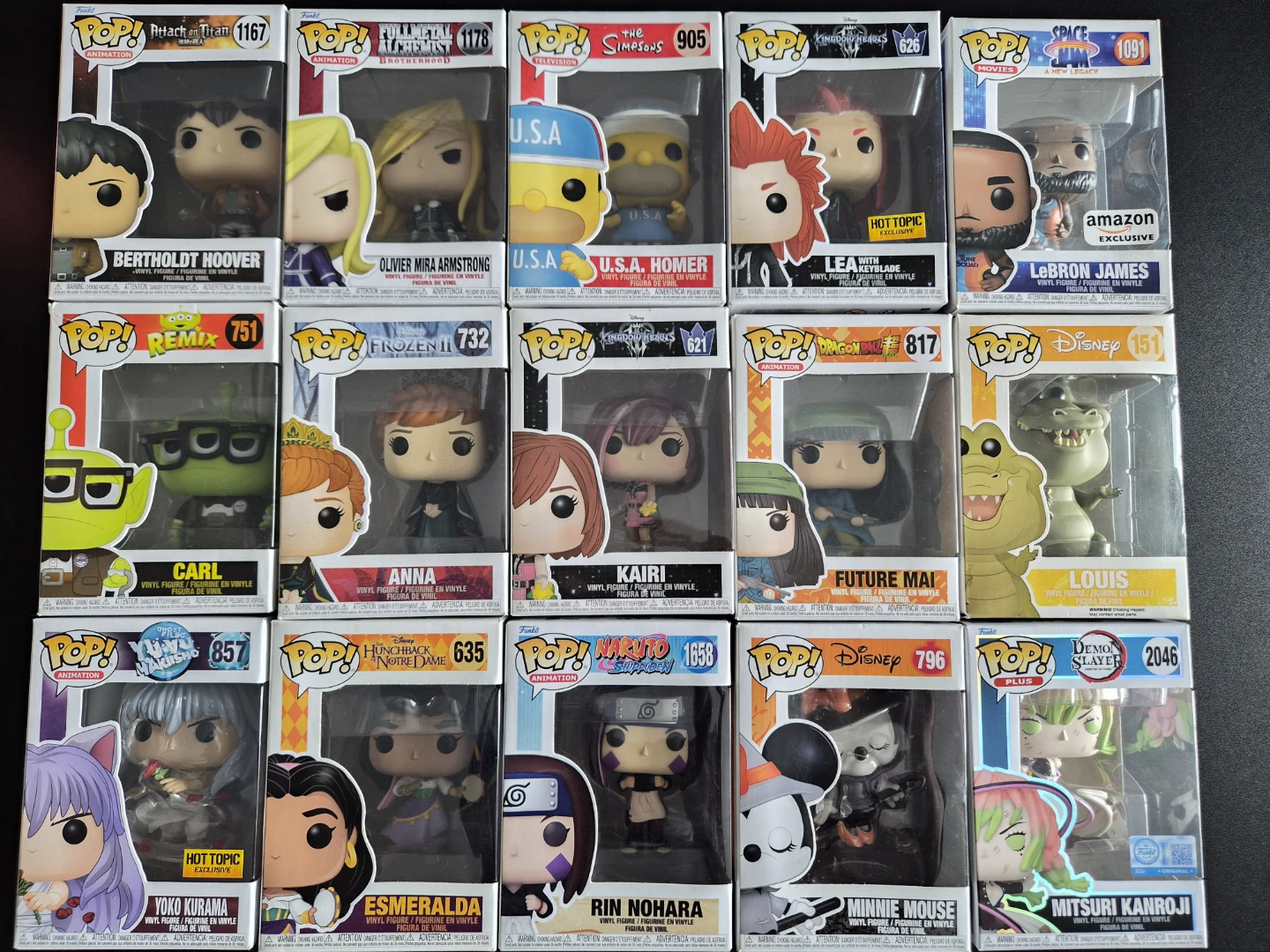 Read Bio | Message For Prices - Various Funko Pops