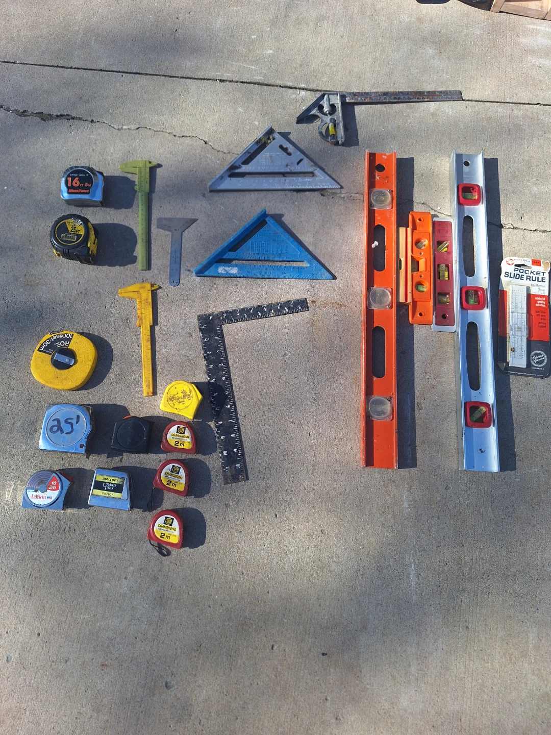Assorted Measuring Tools and Levels - photo 3