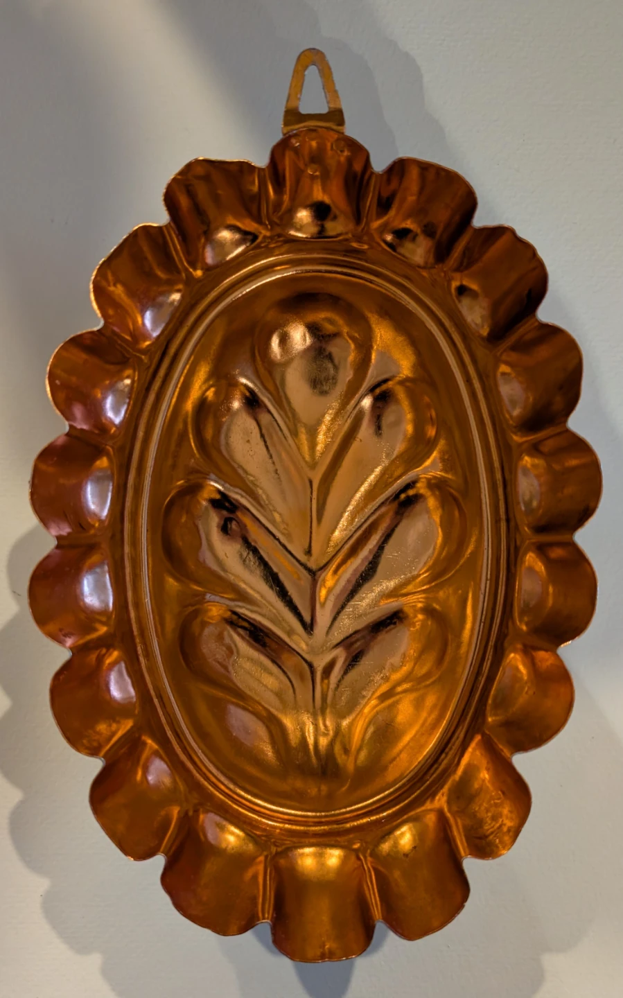 Vintage Copper Jelly Mold made in Italy