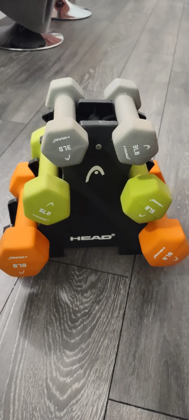 HEAD Fitness Dumbbell Set - 14.5 kg / 32 lb - photo 2