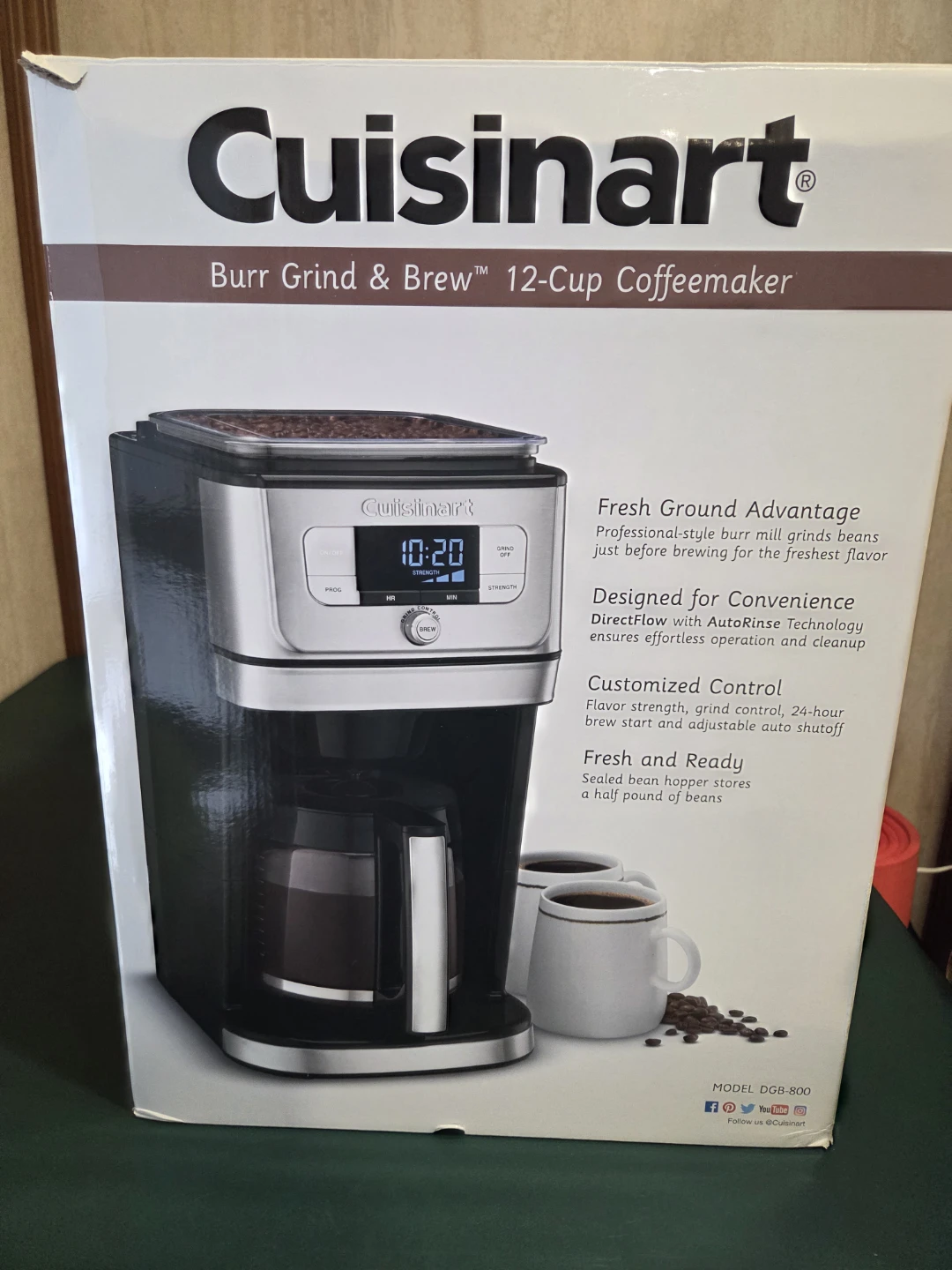 Cuisinart 12-Cup Coffeemaker DGB-800 Series