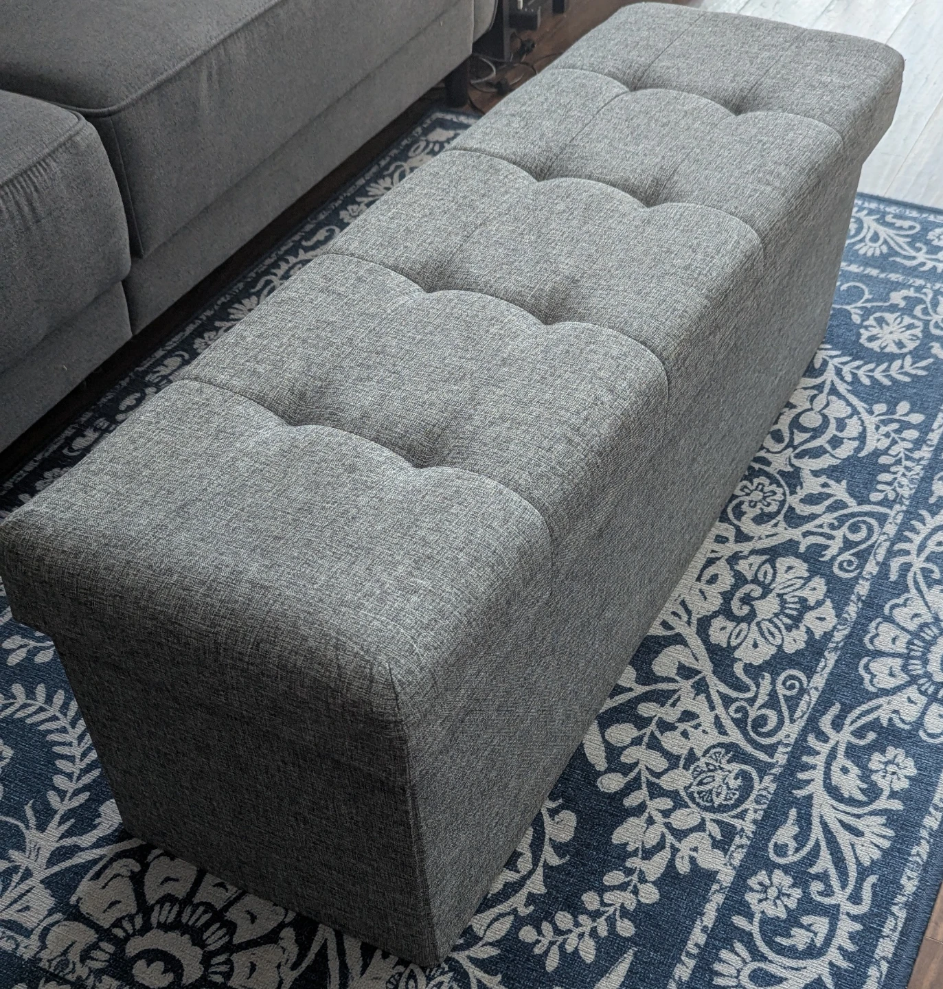 Ottoman + storage bench for sale