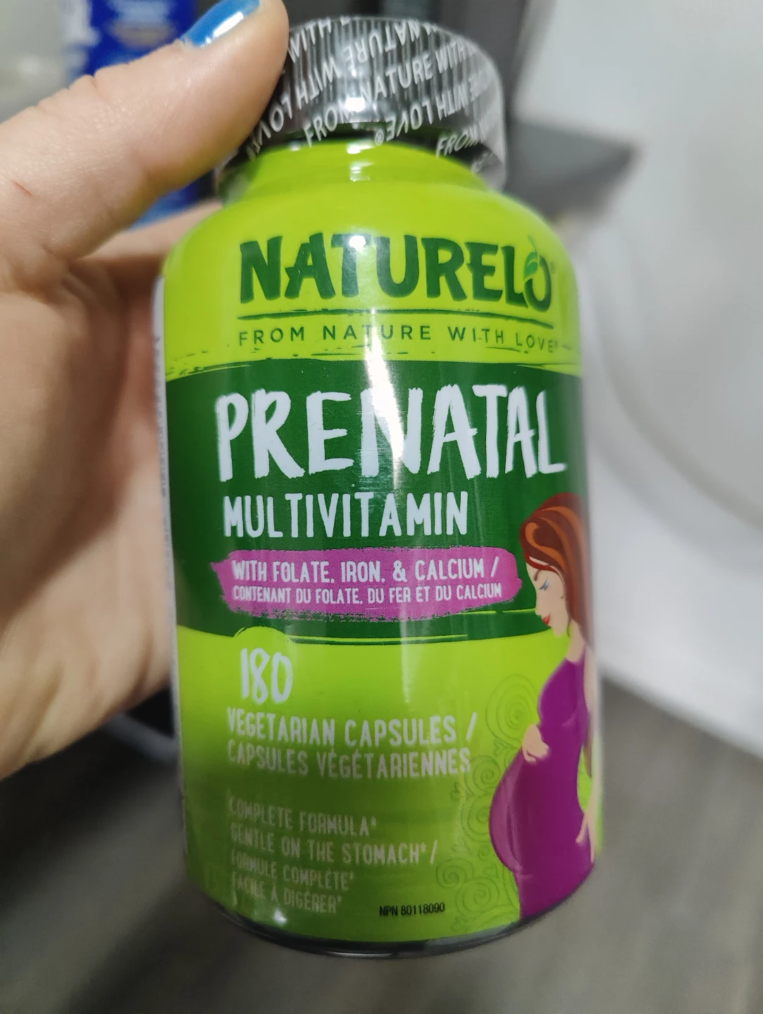 Naturelo Prenatal Multivitamin - 180 Vegetarian Capsules - photo 2
