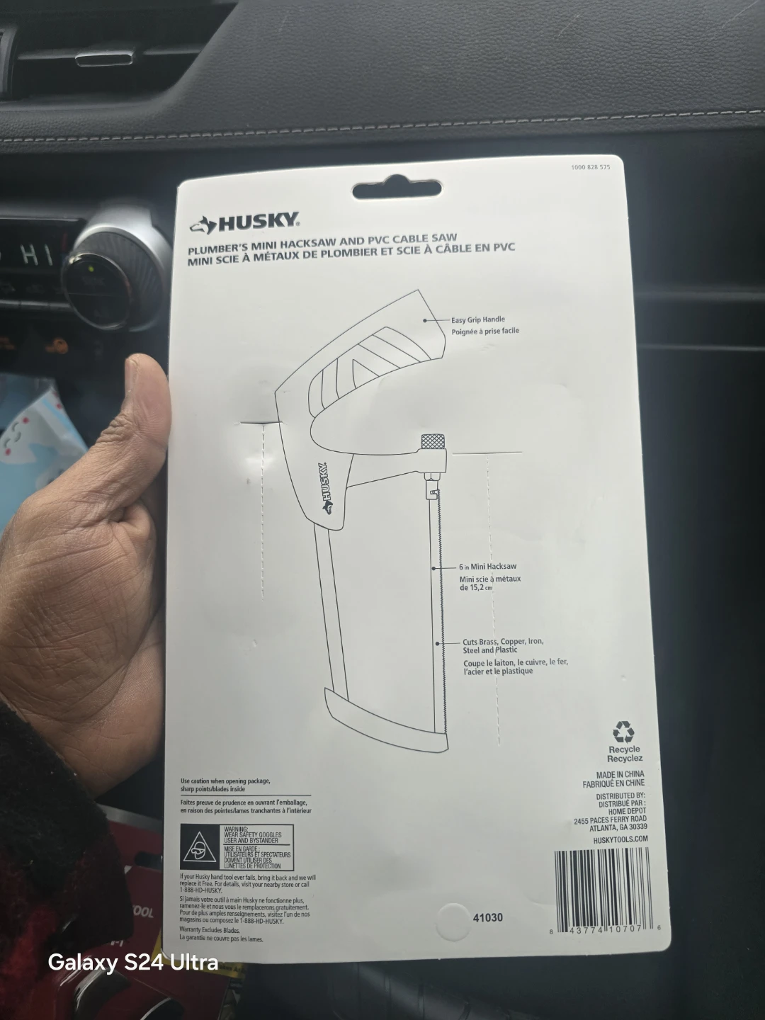 Husky Plumber's Mini Hacksaw and PVC Cable Saw - photo 2