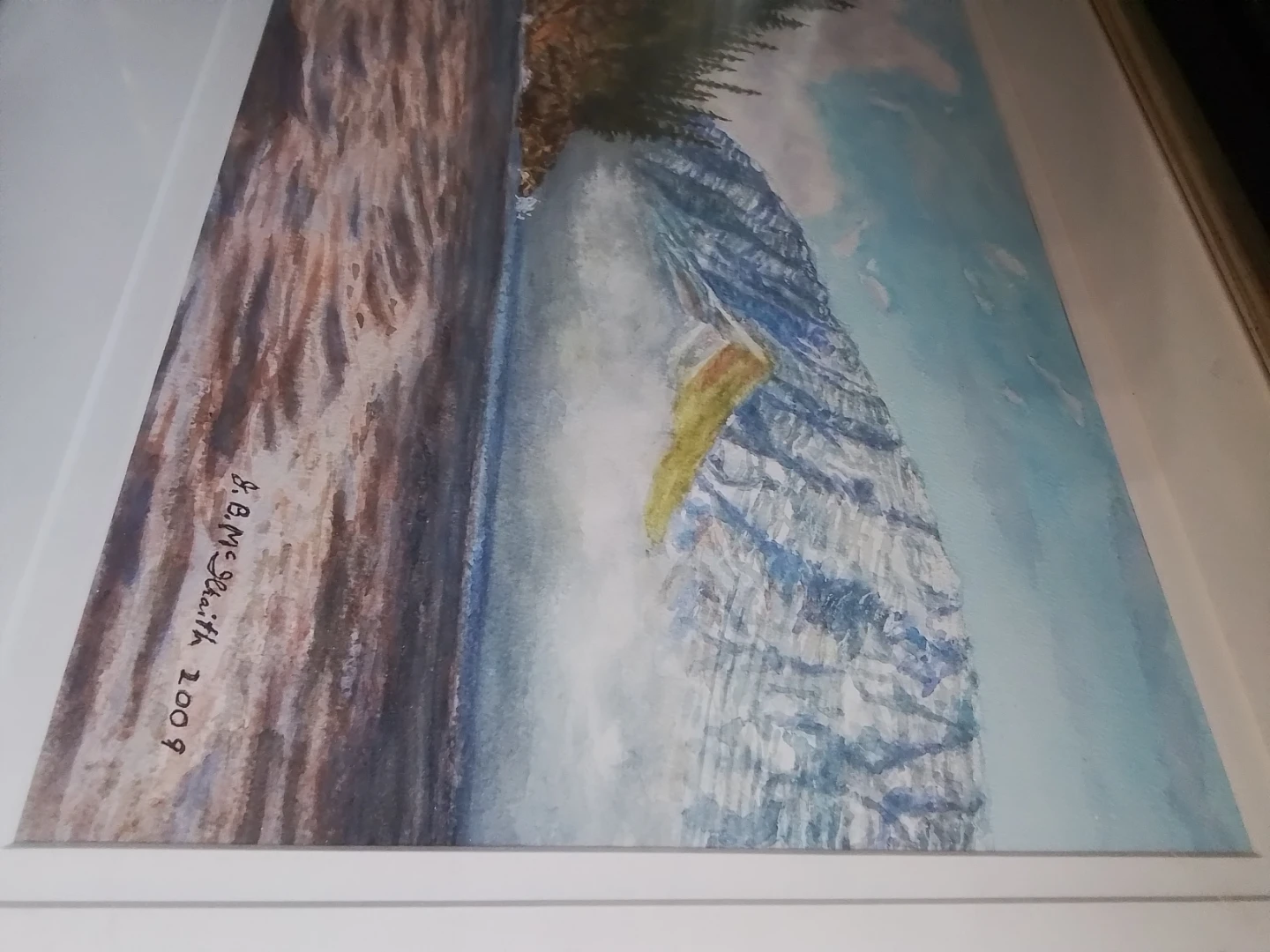 Watercolor Painting J.B. McWraith 2009, 20x16" - photo 5