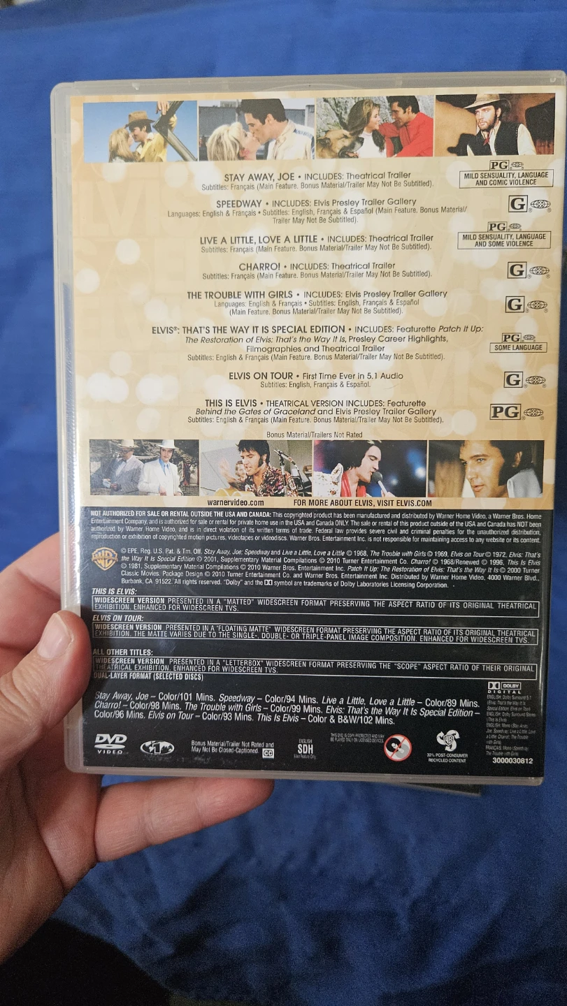 Elvis Presley 75th Anniversary Box Set +2 New Dvds - photo 3