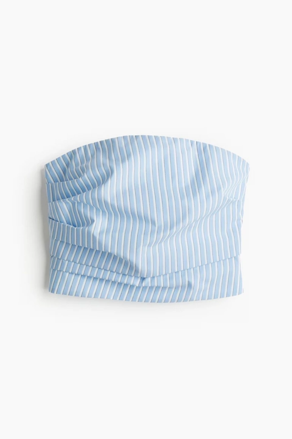 Pleat-Detail Bandeau Top - photo 2