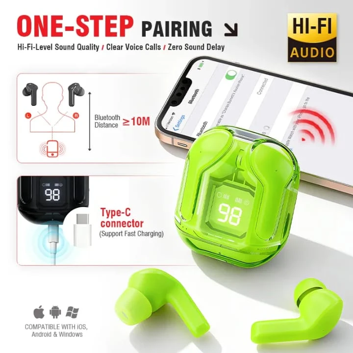 Wireless Earbuds with Charging Case - photo 2