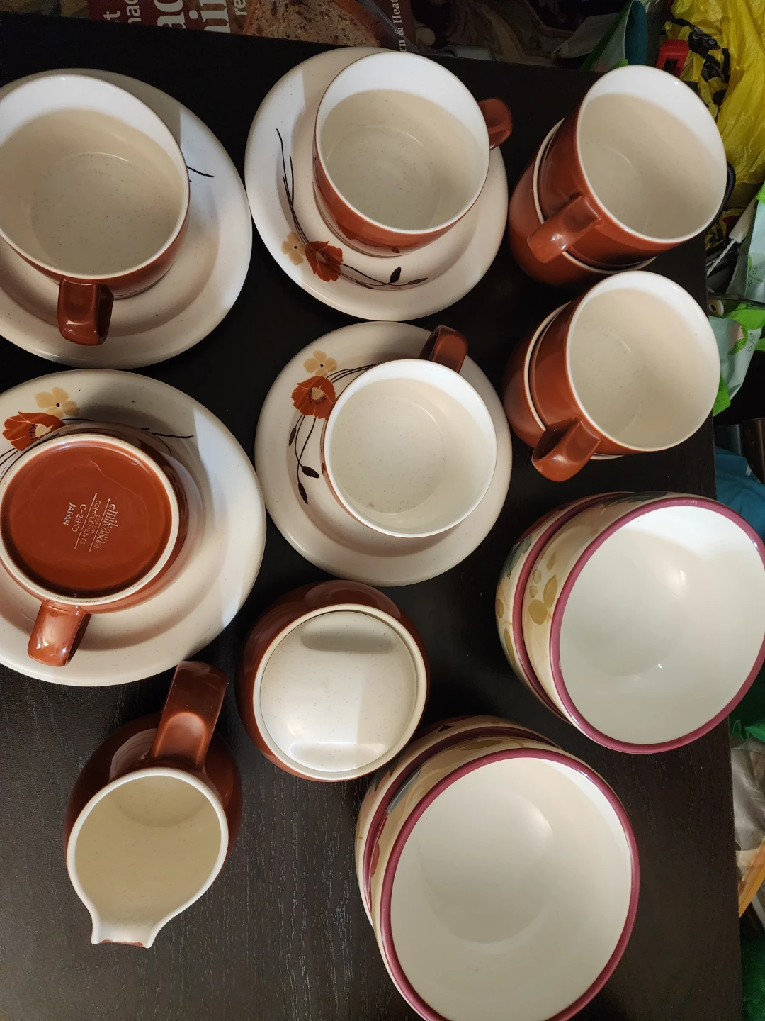 Mikasa 8 cups coffee set with the saucer - photo 3