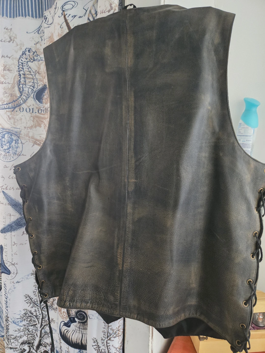 Iron Gear Canada Leather Biker Vest 4XL - photo 2