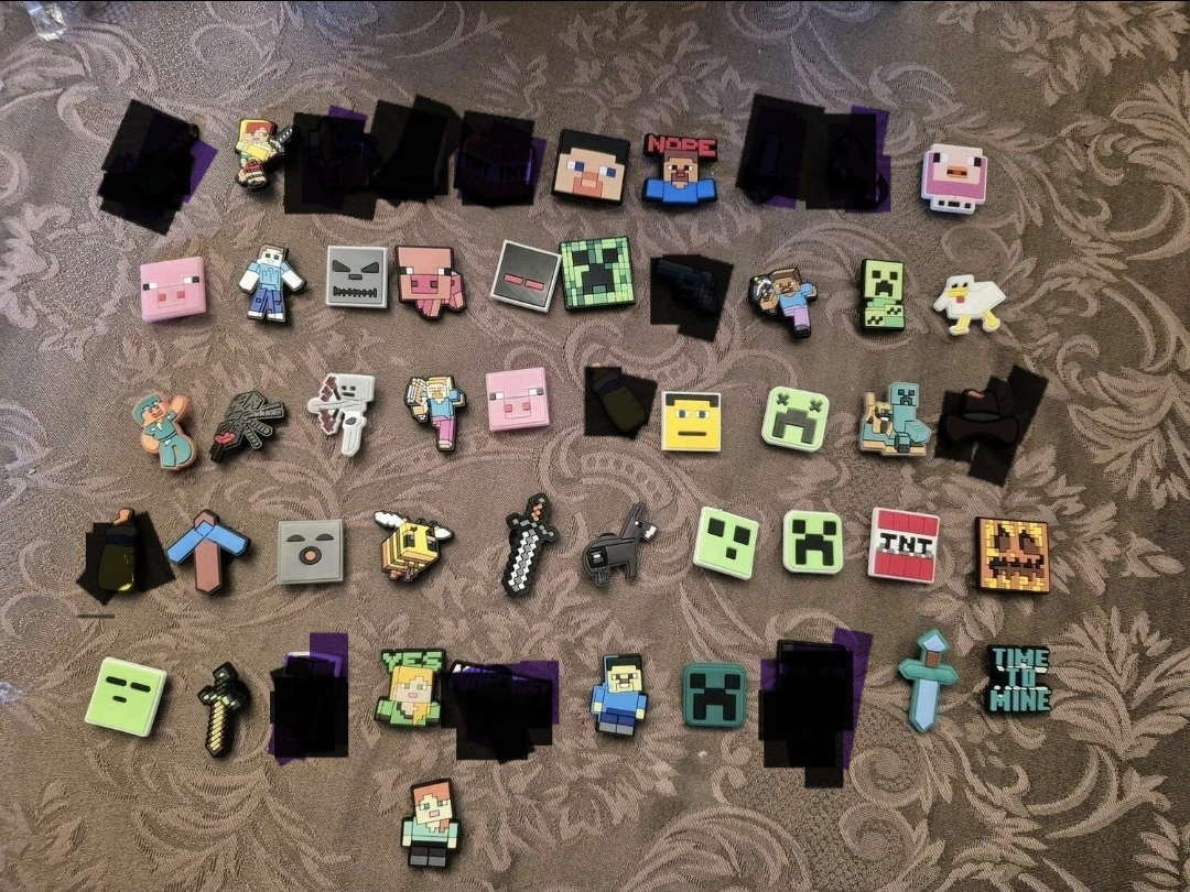 Minecraft Croc Charms