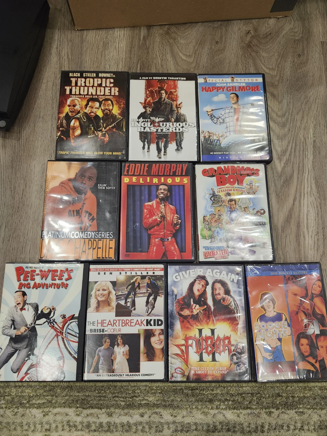 Comedy DVDs: Tropic Thunder, Inglourious Basterds, happy gilmore - photo 3