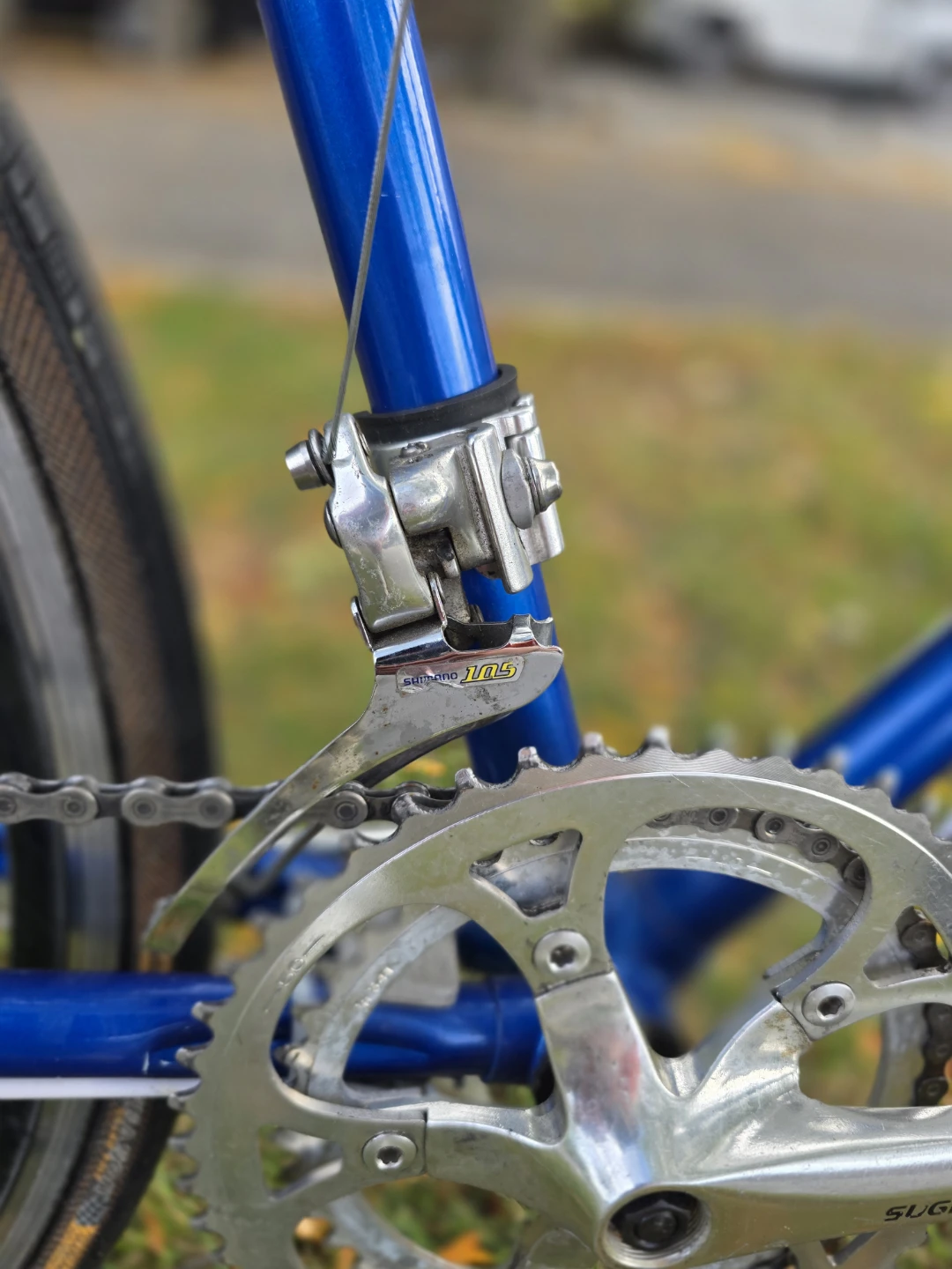 105 shimano full Vintage Blue Road Bike - 1000 ST - photo 3