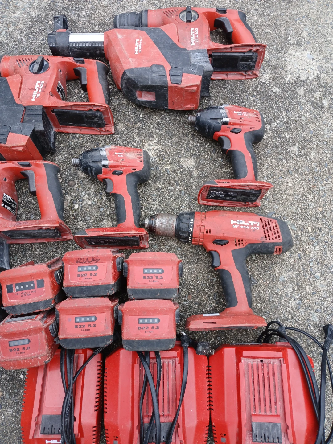 Hilti 22V Tool Lot – Contractor Bundle - photo 4
