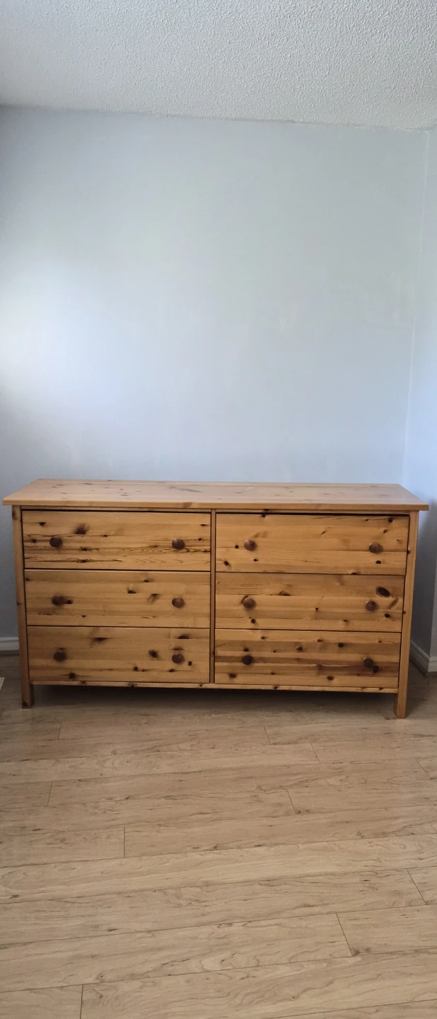 Pine Dresser with 6 Drawers - photo 5