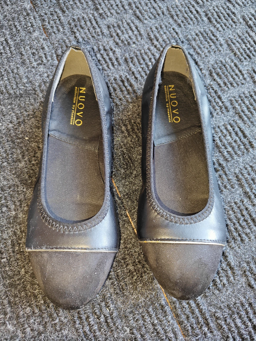 Women Nuovo By Hawkins Ballet Flats Slip On Shoes - Size 7.5