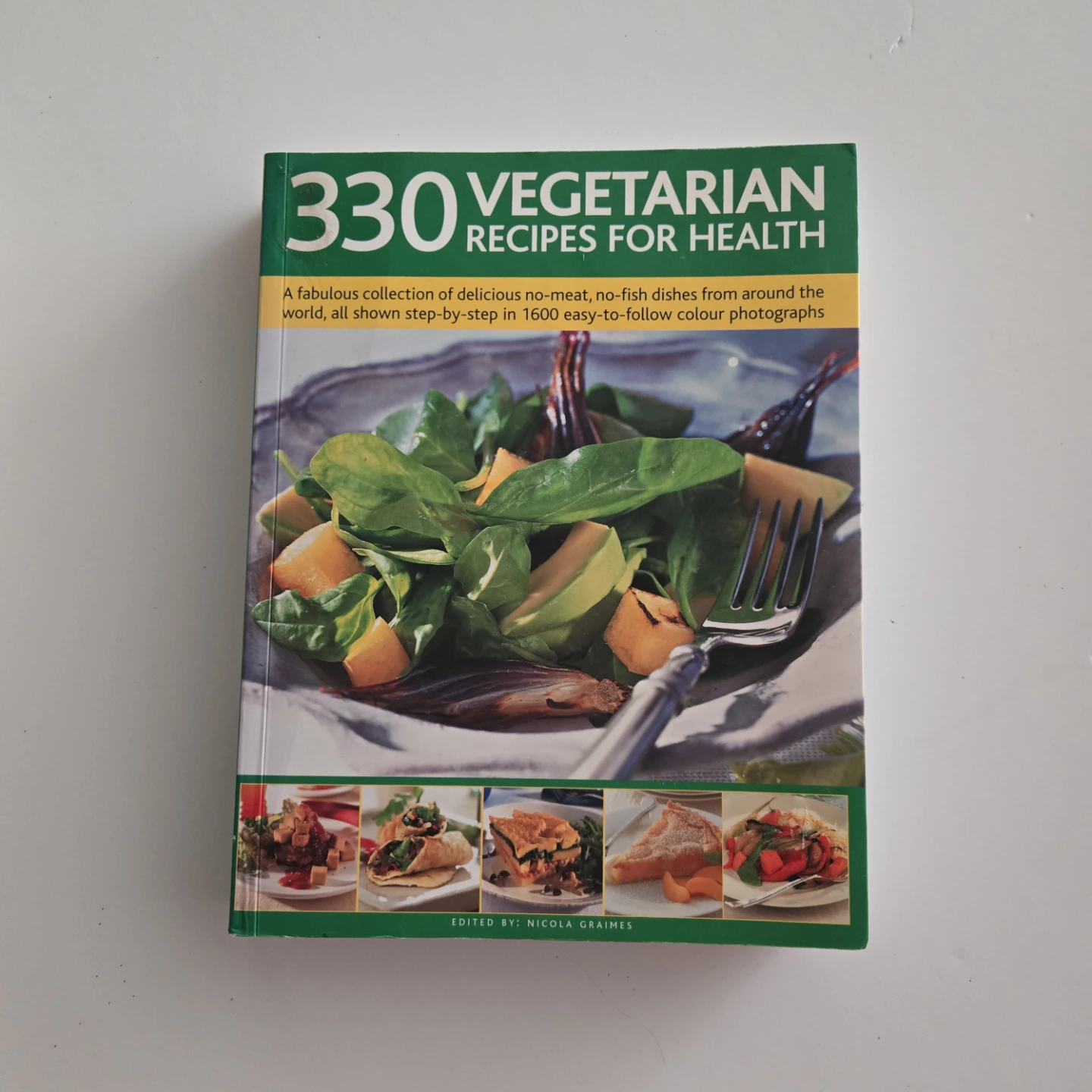 330 Vegetarian Recipes for Health Cookbook