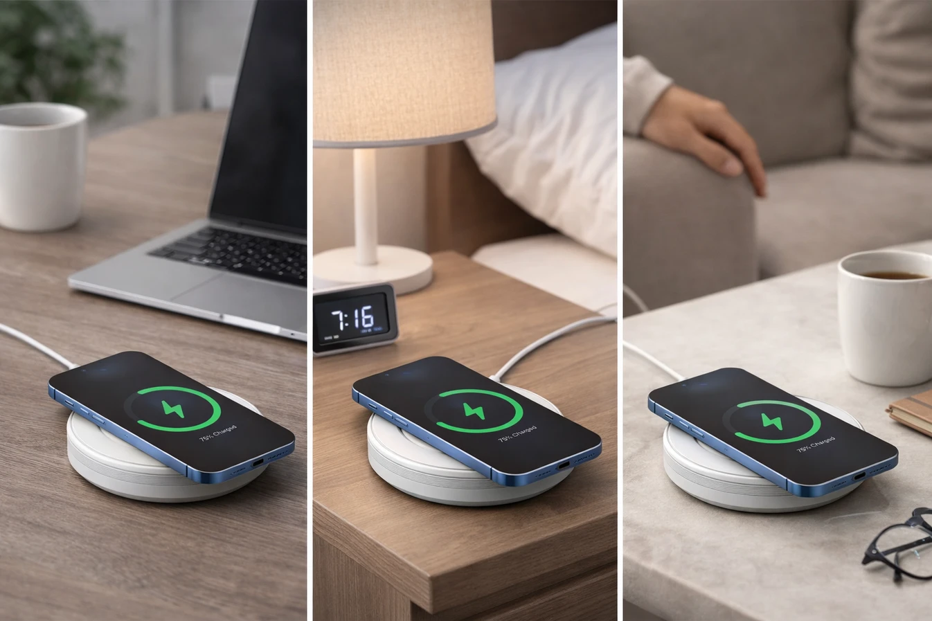 LDNIO 32W Desktop Wireless Charger & USB Hub - photo 4
