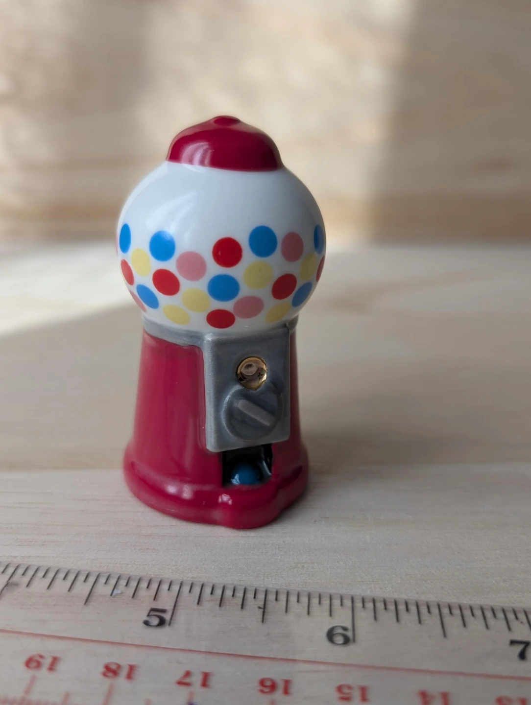 Retro Ceramic Gumball Machine Decor - photo 5