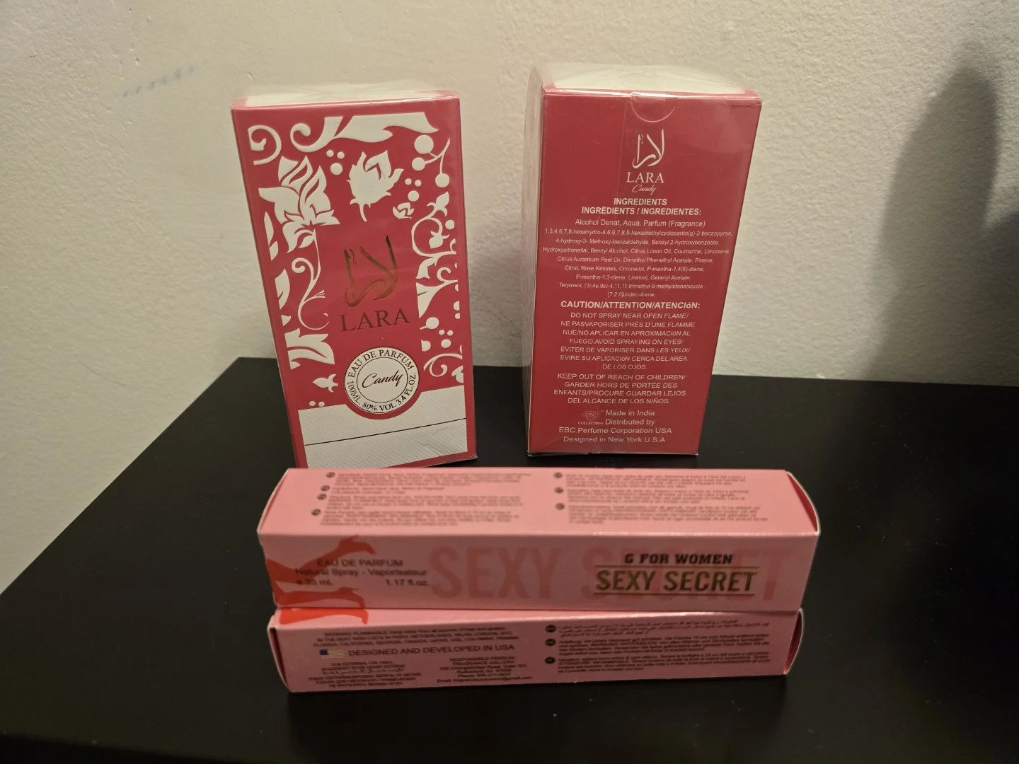 Lara Eau de Parfum Candy & Sexy Secret Perfume Set - photo 2
