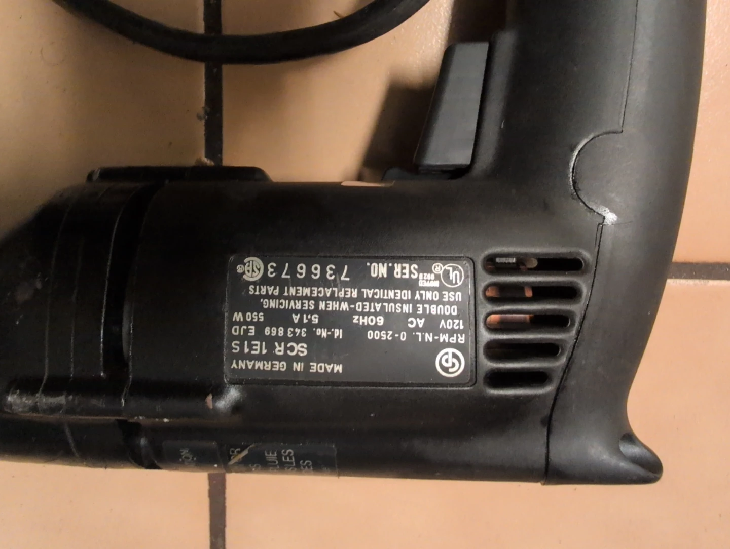 AEG SCR 1E1S Drywall Screwdriver - photo 4