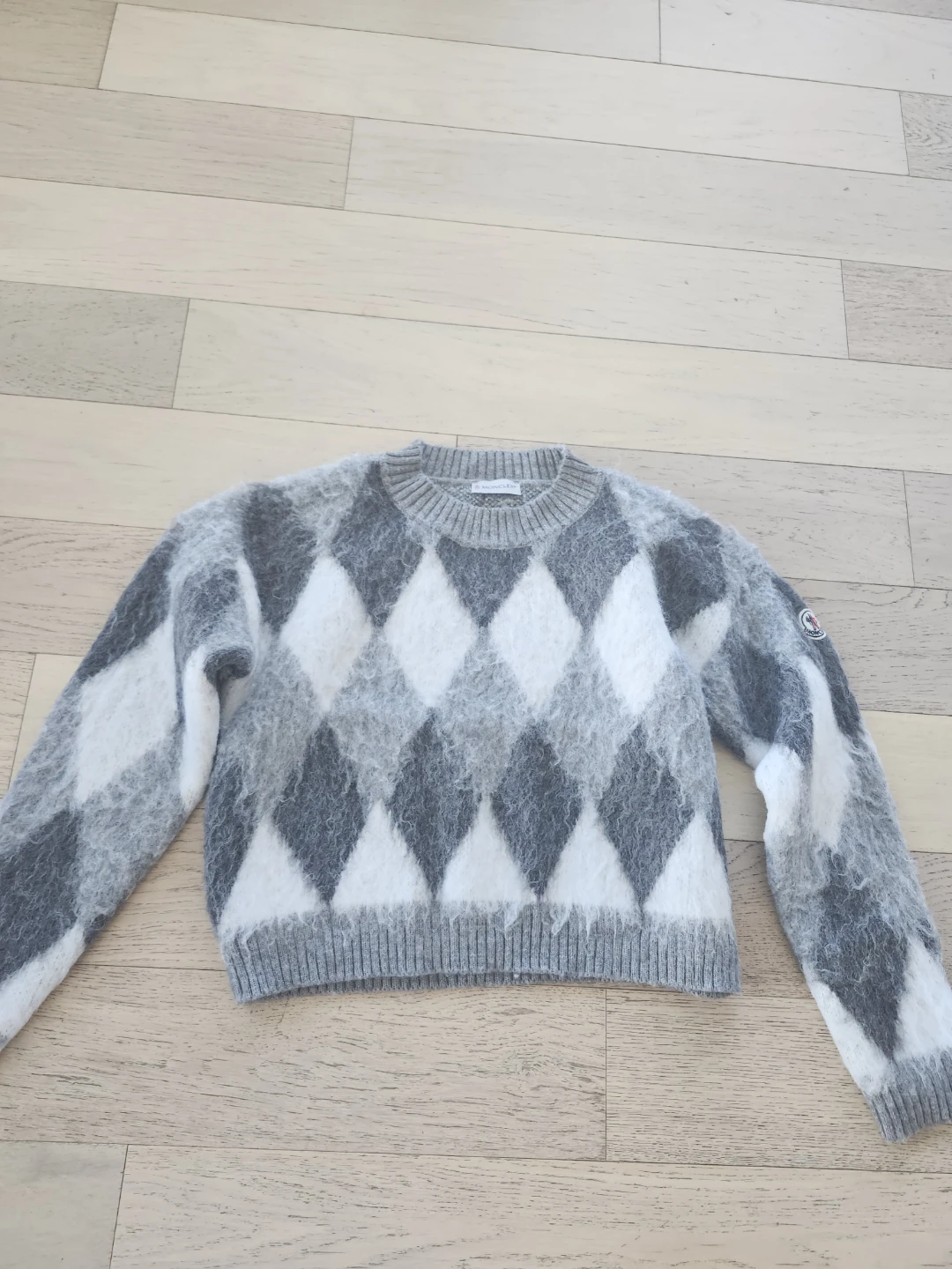 Moncler Argyle Knit Sweater