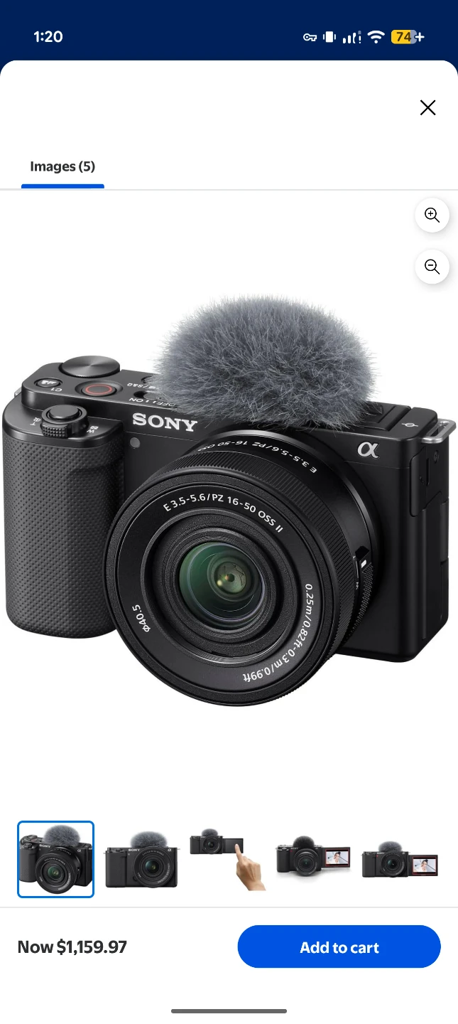 Sony Alpha ZV-E10 Mirrorless Camera with 16-50mm Lens - photo 3