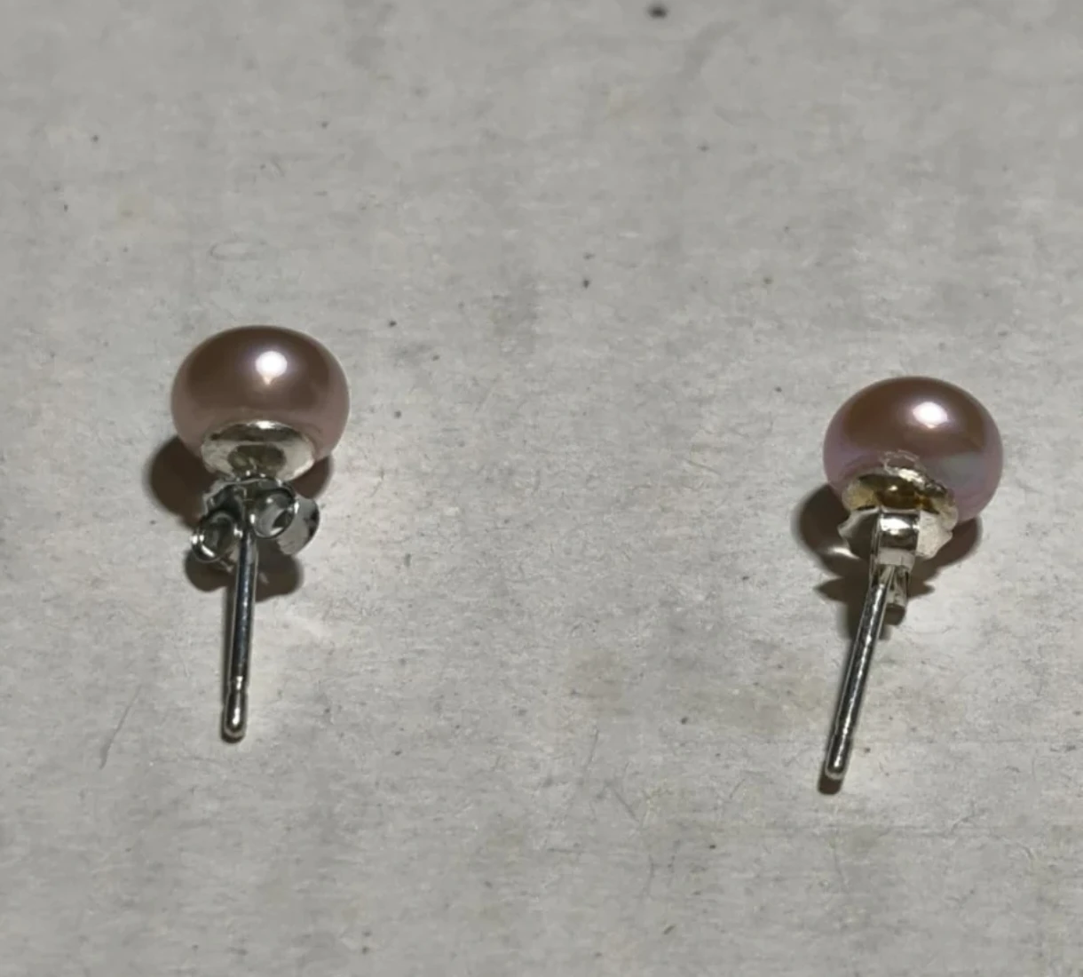 Pink Natural  Pearl Stud Earrings - photo 3