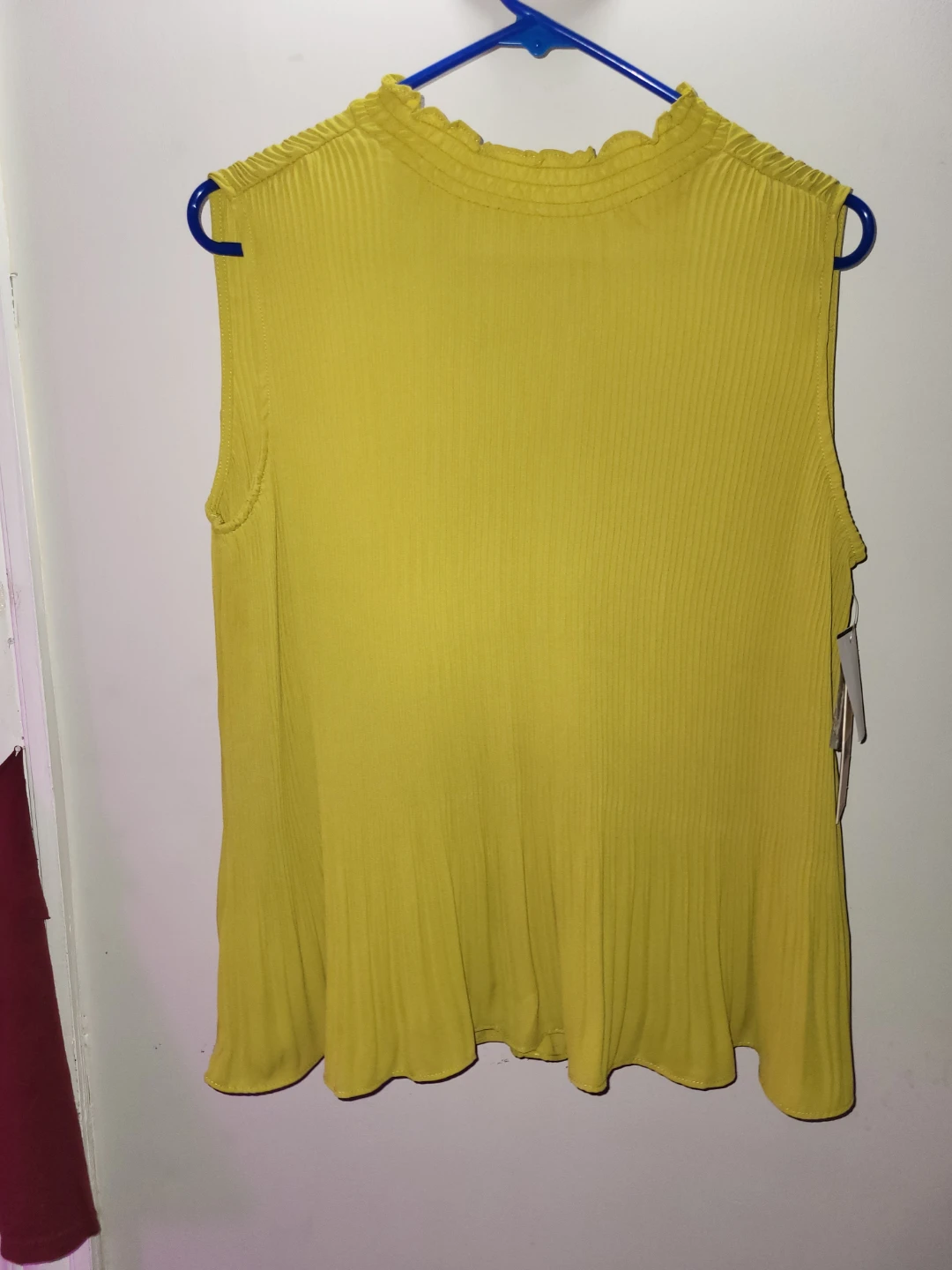 Women's Sleeveless Pleated Top - photo 3