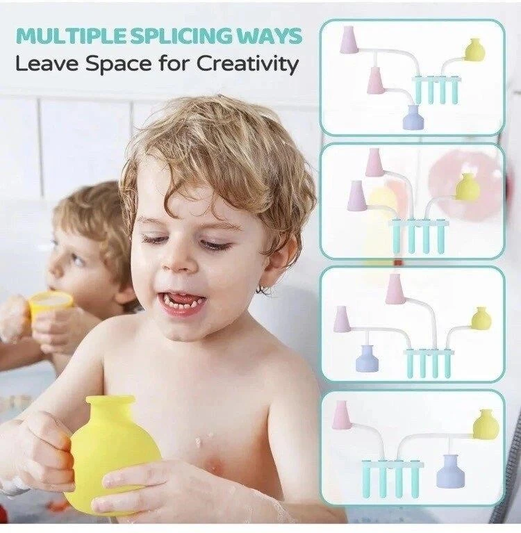 Bath Toy Water Slide Set