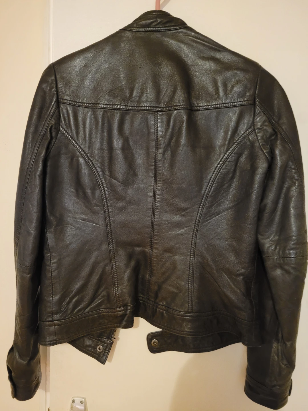 DANIEL Leather Jacket - Women's Size 2XS/2TP - photo 3