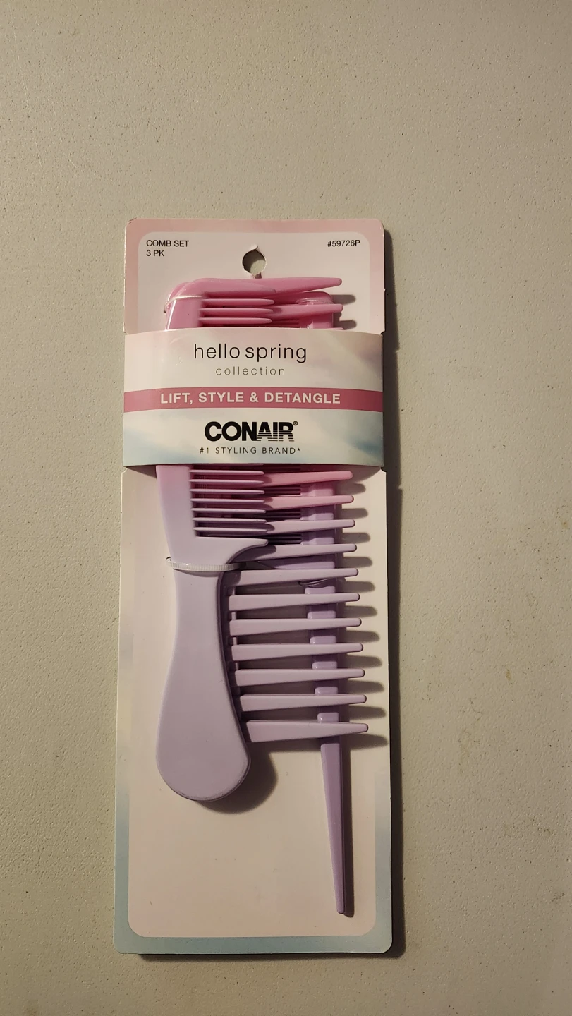 Conair Hello Spring Comb Set 3 Pack - photo 3